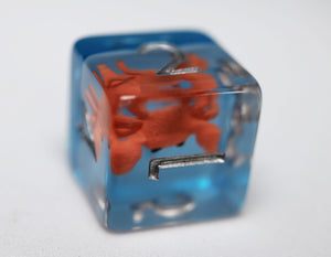 Cranky Crab RPG Dice Set Plastic Dice Foam Brain Games