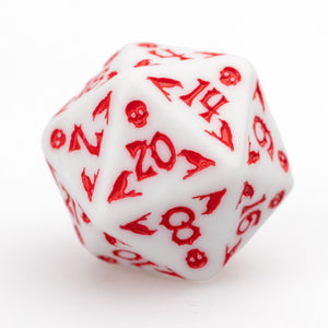 Trick or Treat: Bloodshot Eye RPG Dice Set Plastic Dice Foam Brain Games