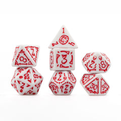 Trick or Treat: Bloodshot Eye RPG Dice Set Plastic Dice Foam Brain Games