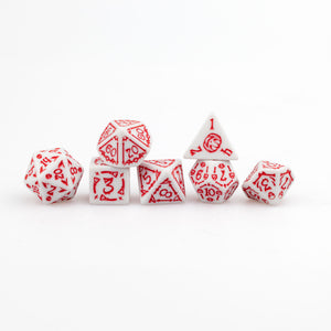 Trick or Treat: Bloodshot Eye RPG Dice Set Plastic Dice Foam Brain Games