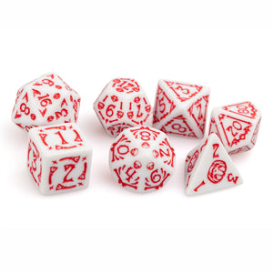Trick or Treat: Bloodshot Eye RPG Dice Set Plastic Dice Foam Brain Games