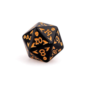 Trick or Treat: Jack-O-Lantern RPG Dice Set Plastic Dice Foam Brain Games