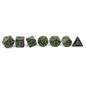 Trick or Treat: Witch's Brew RPG Dice Set Plastic Dice Foam Brain Games