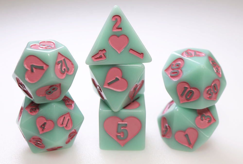 Sweet Love RPG Dice Set