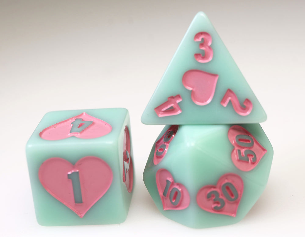 Sweet Love RPG Dice Set