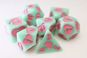 Sweet Love RPG Dice Set