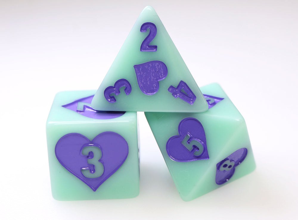 Young Love RPG Dice Set