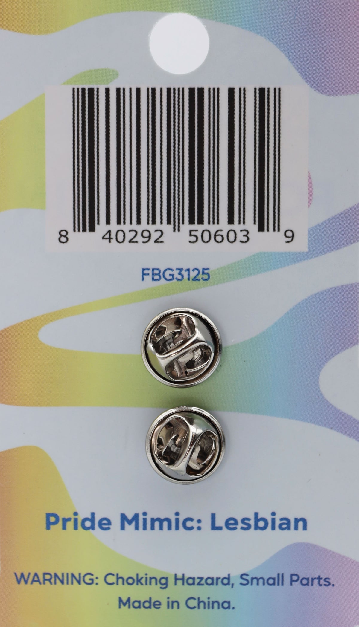 Enamel Mimic Pride Pin - Lesbian