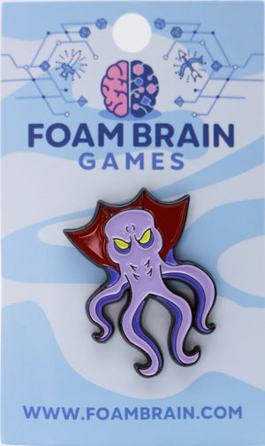 Pin Bazaar: Monster Index - Mind Eater (Origins 2021) Enamel Pin Foam Brain Games
