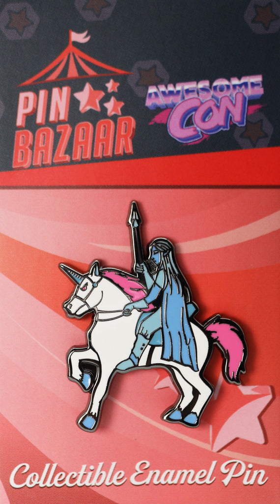 Pin Bazaar: Battle Sparkles (Awesome Con 2023) Enamel Pin Foam Brain Games