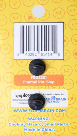 Cyanide & Happiness Pin Series 1: Slap Enamel Pin Foam Brain Games