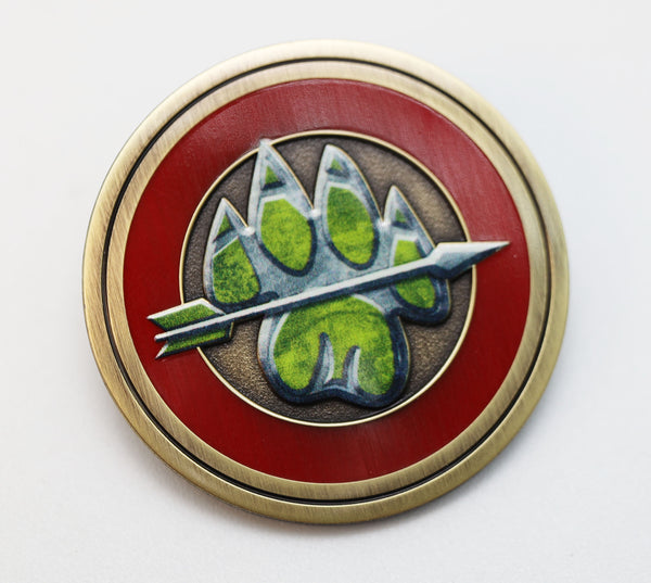 Pathfinder Class Icon Pin: Ranger Enamel Pin Foam Brain Games