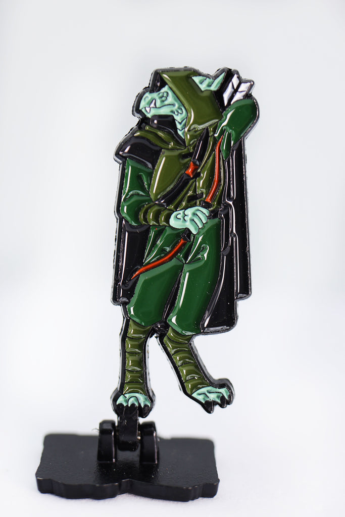 Lost Tome of Heroes: Dragonborn Ranger Enamel Pin Foam Brain Games