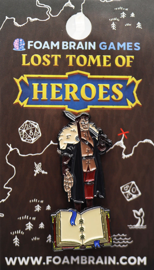 Lost Tome of Heroes: Elf Ranger Enamel Pin Foam Brain Games