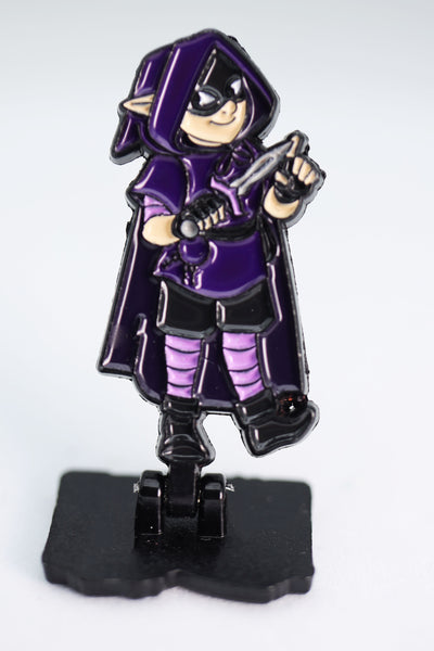 Lost Tome of Heroes: Gnome Rogue Enamel Pin Foam Brain Games