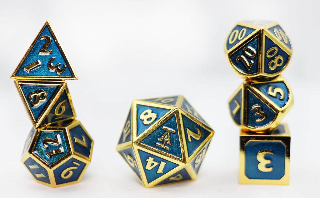 Omin Dran (Acquisitions Inc. PAX West 2023 Character Dice) Metal Dice Foam Brain Games