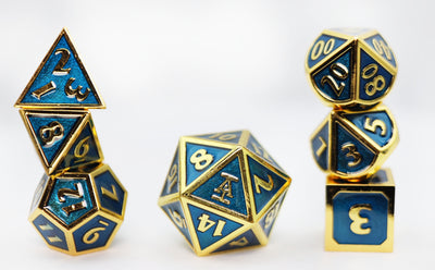 Omin Dran (Acquisitions Inc. PAX West 2023 Character Dice) Metal Dice Foam Brain Games