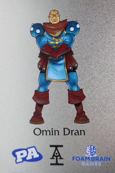 Omin Dran (Acquisitions Inc. PAX West 2023 Character Dice) Metal Dice Foam Brain Games