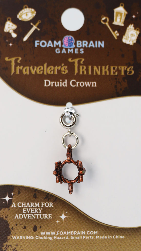 Traveler's Trinkets: Druid Crown Charm Jewelry Foam Brain Games