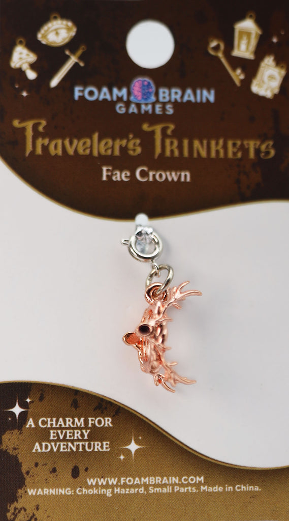 Traveler's Trinkets: Fae Crown Charm Jewelry Foam Brain Games