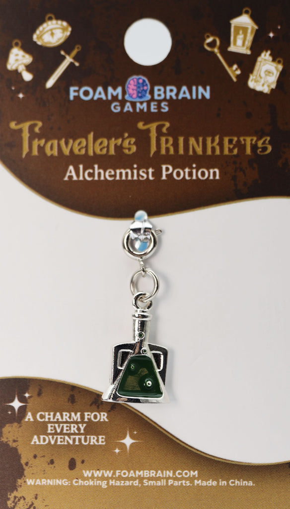 Traveler's Trinkets: Alchemist Potion Charm Jewelry Foam Brain Games