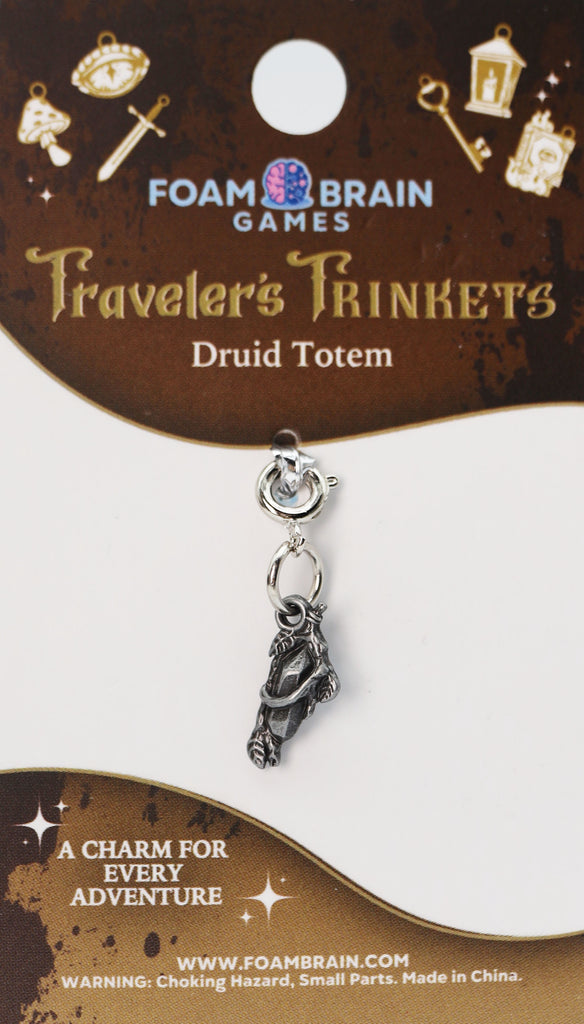 Traveler's Trinkets: Druid Totem Charm Jewelry Foam Brain Games