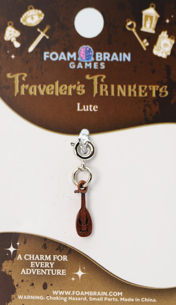 Traveler's Trinkets: Lute Charm Jewelry Foam Brain Games