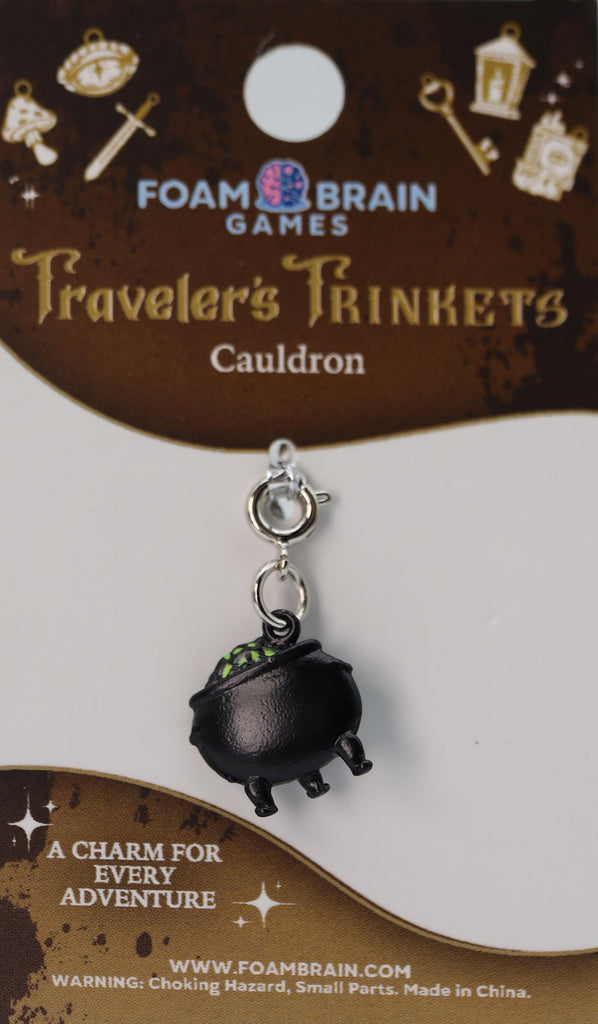 Traveler's Trinkets: Cauldron Charm Jewelry Foam Brain Games