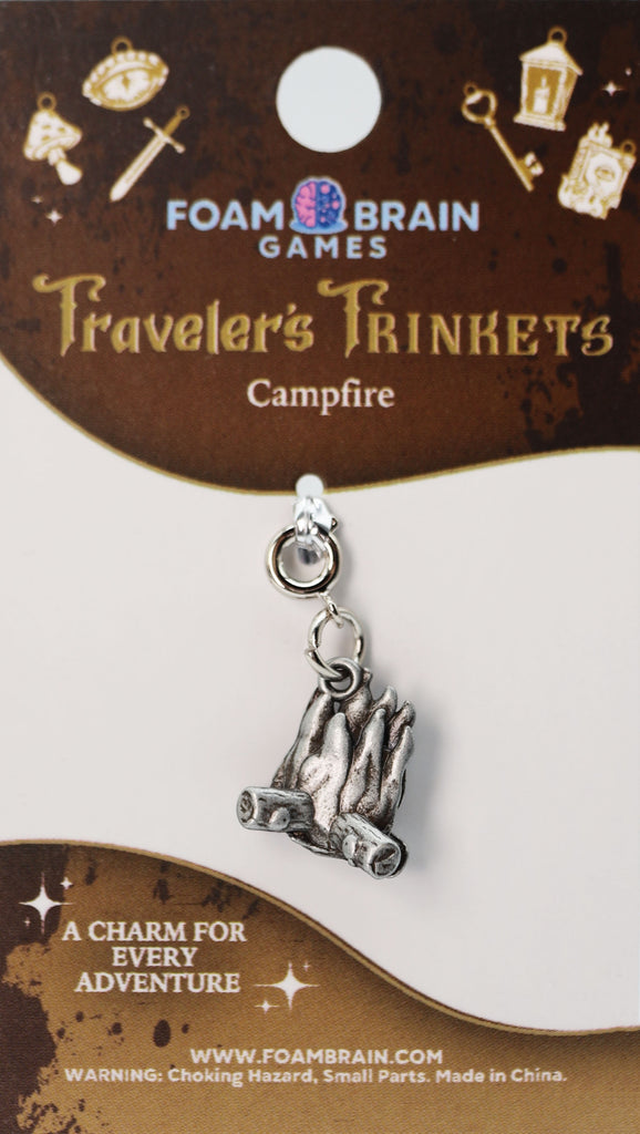 Traveler's Trinkets: Campfire Charm Jewelry Foam Brain Games
