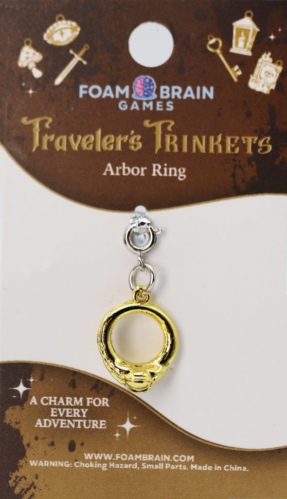 Traveler's Trinkets: Arbor Ring Charm Jewelry Foam Brain Games