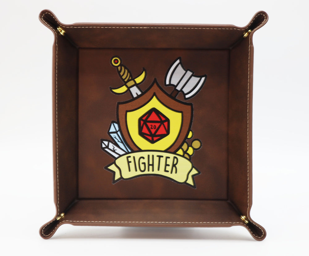 Banner Class Snap Tray: Fighter Dice Tray Foam Brain Games