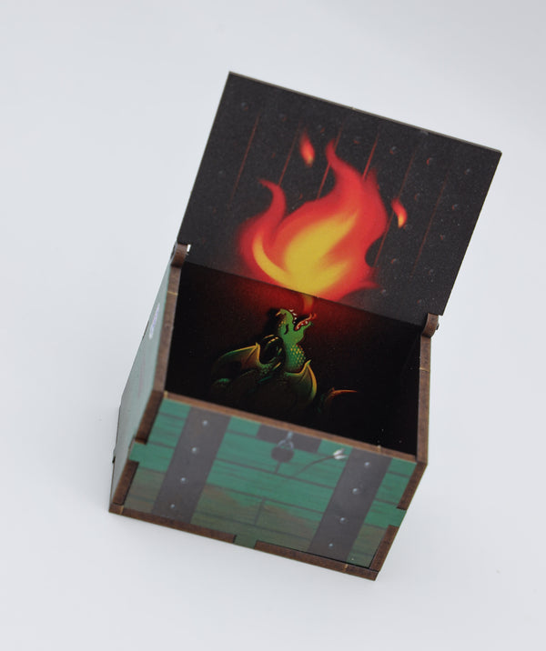 Flat Pack Toys: Dice Dumpster Flat Pack Toys Foam Brain Games