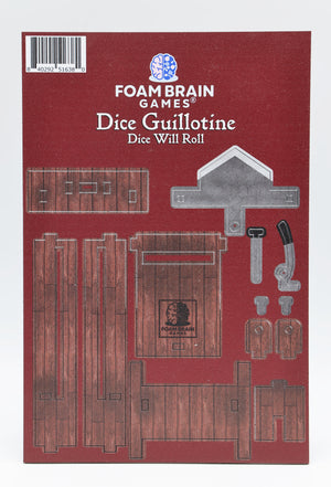 Flat Pack Toys: Dice Guillotine Flat Pack Toys Foam Brain Games