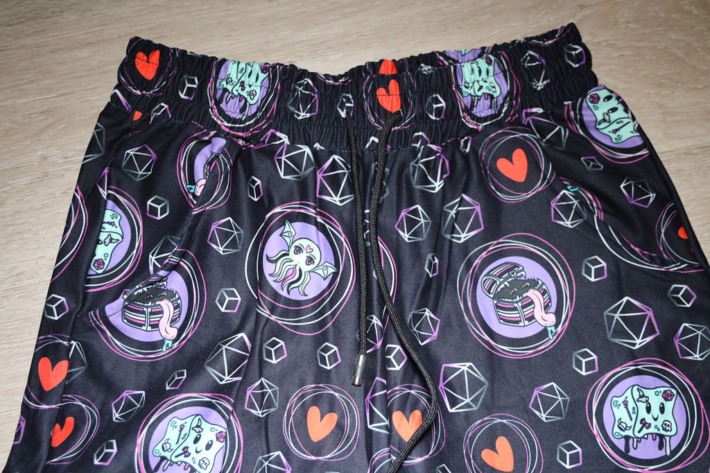 Pride Joggers Asexual - SIZE: S/M (small/medium) Leggings & Joggers Foam Brain Games