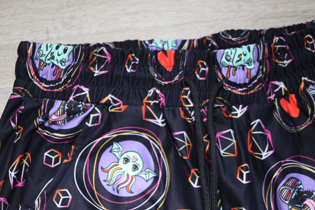 Pride Joggers Lesbian - SIZE: S/M (small/medium) Leggings & Joggers Foam Brain Games