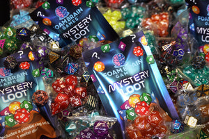 Mystery Loot: Plastic RPG Dice Set & Bonus Metal Die Mystery Loot Foam Brain Games