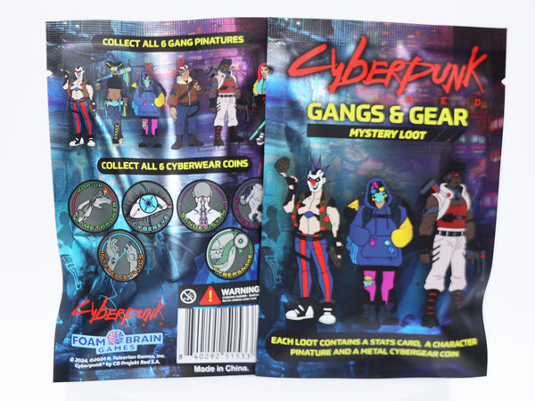 Cyberpunk RED: Gangs and Gear Mystery Loot Mystery Loot Foam Brain Games