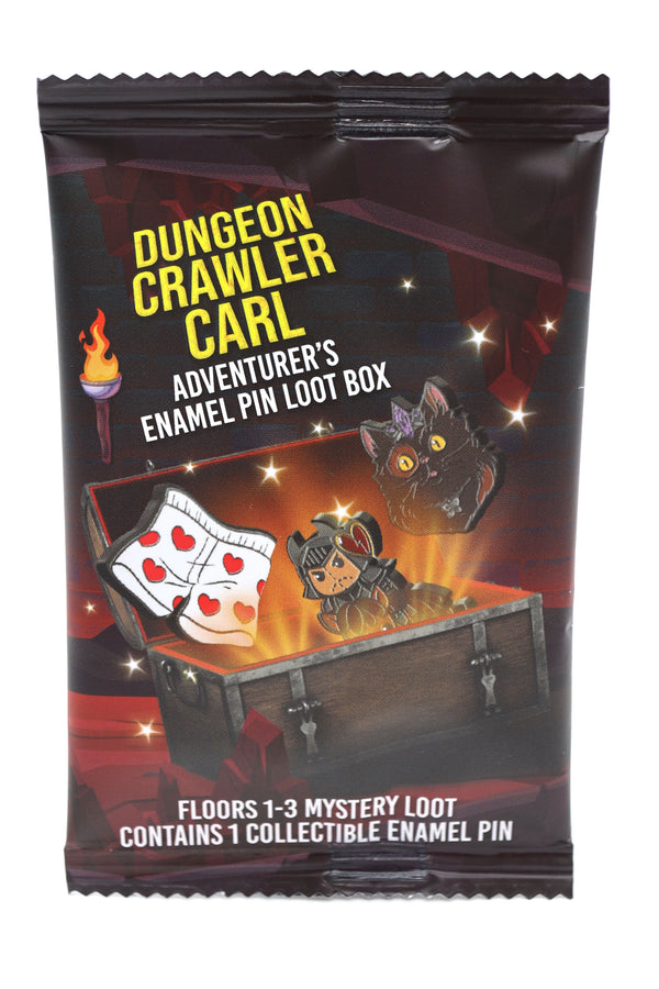 Dungeon Crawler Carl Adventurer's Pin Loot Box: Floors 1-3
