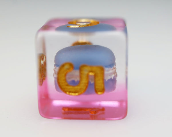 Pastry Pets: Macaron Cat - Pin & RPG Dice Set Plastic Dice & Pin Set Foam Brain Games