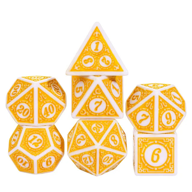 Motif: Rising Sun RPG Dice Set Plastic Dice Foam Brain Games