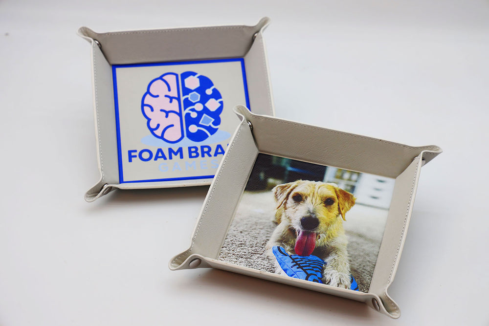 Custom Full Color Snap Tray Dice Tray Foam Brain Games - Custom Production Services