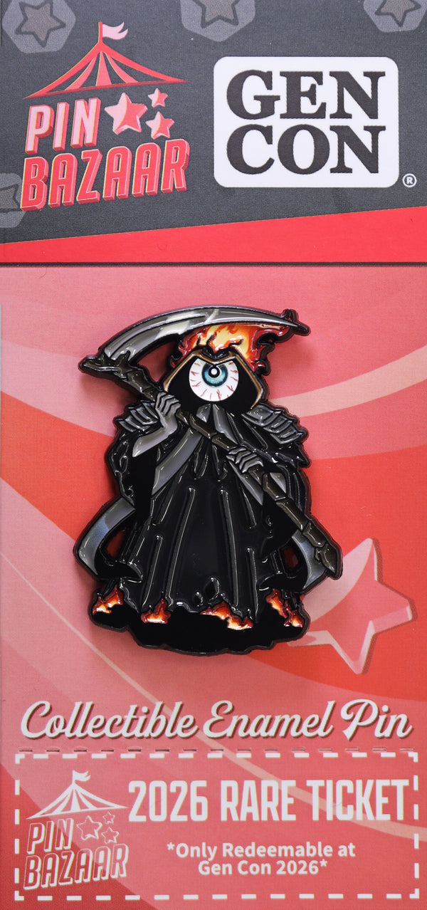 Dungeon Crawler Carl: Floor 10 Mordecai (Gen Con 2026 Pin Bazaar) Enamel Pin Foam Brain Games