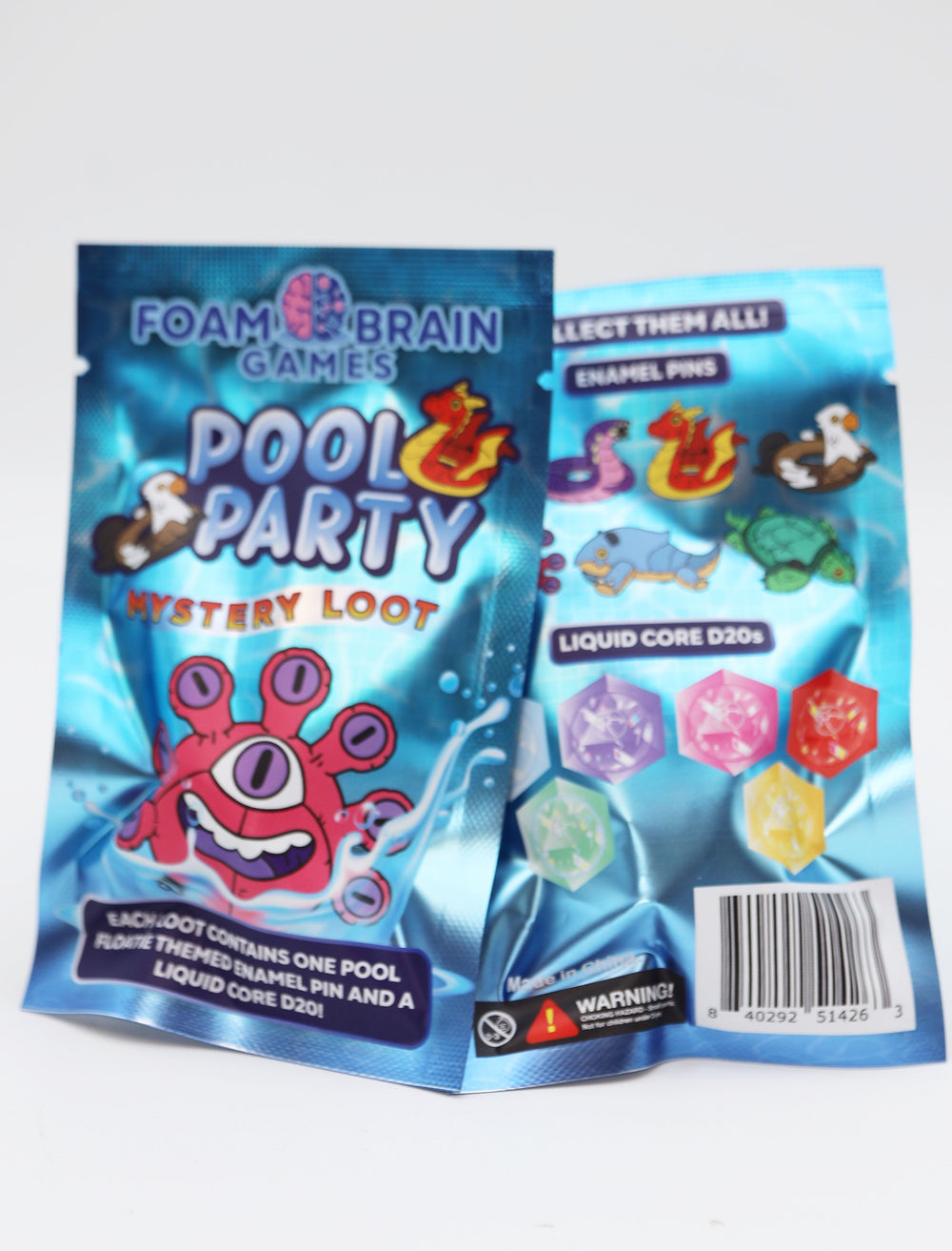 Mystery Loot: Pool Party Mystery Loot Foam Brain Games