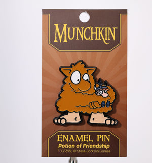 Munchkin: Potion of Friendship Enamel Pin Enamel Pin Foam Brain Games