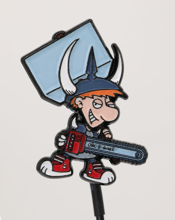 Munchkin: Spyke Enamel Pin Enamel Pin Foam Brain Games