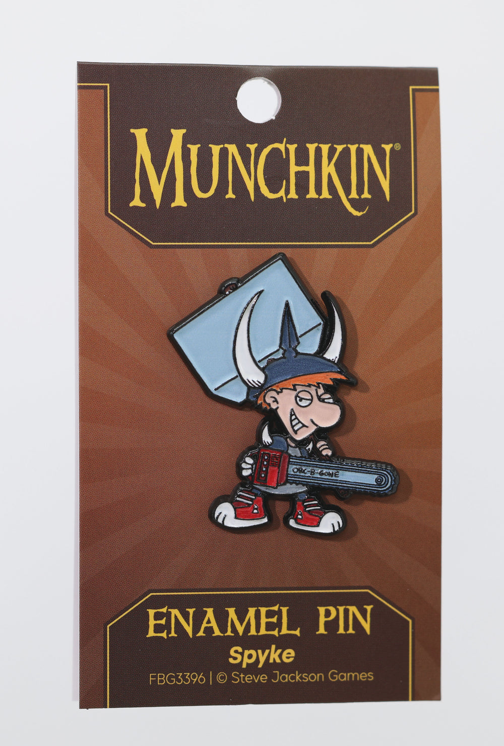 Munchkin: Spyke Enamel Pin Enamel Pin Foam Brain Games