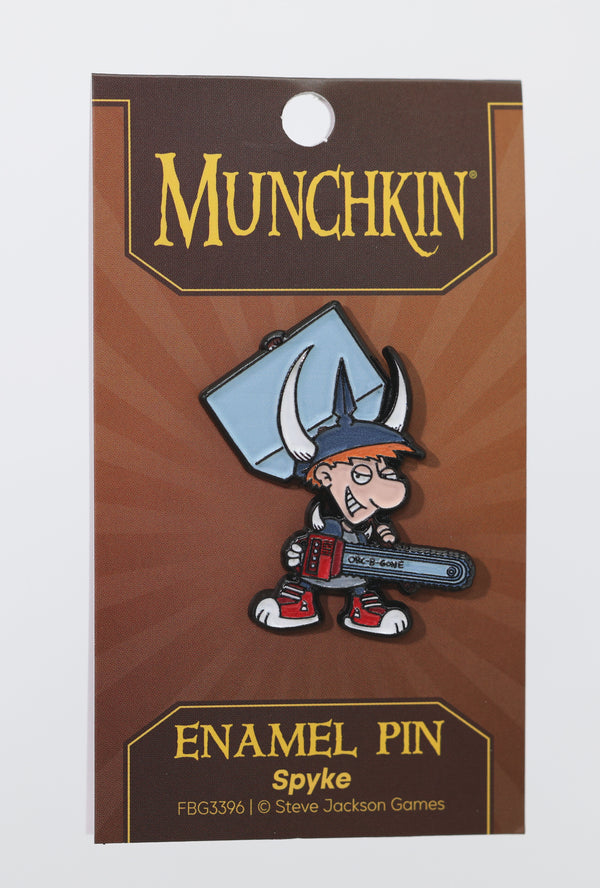 Munchkin: Spyke Enamel Pin Enamel Pin Foam Brain Games