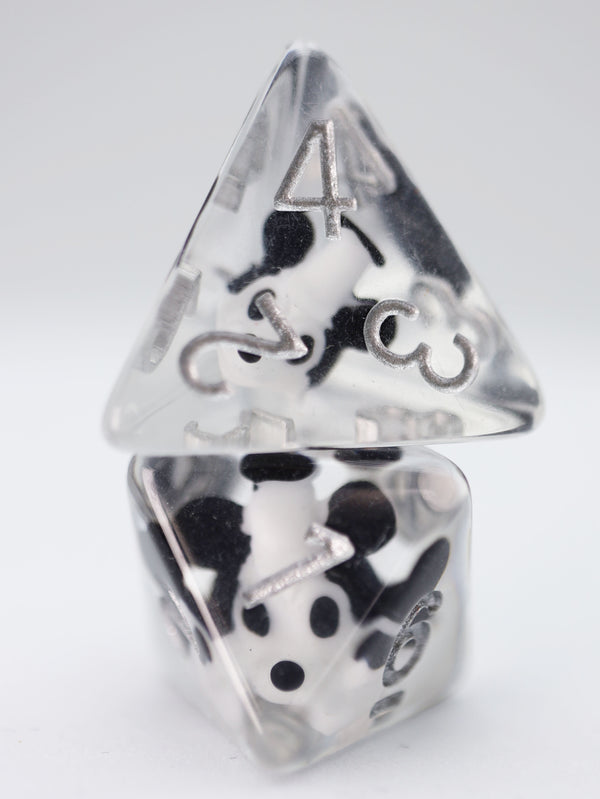 Dice Boat Willie Mickey RPG Dice Set Plastic Dice Foam Brain Games