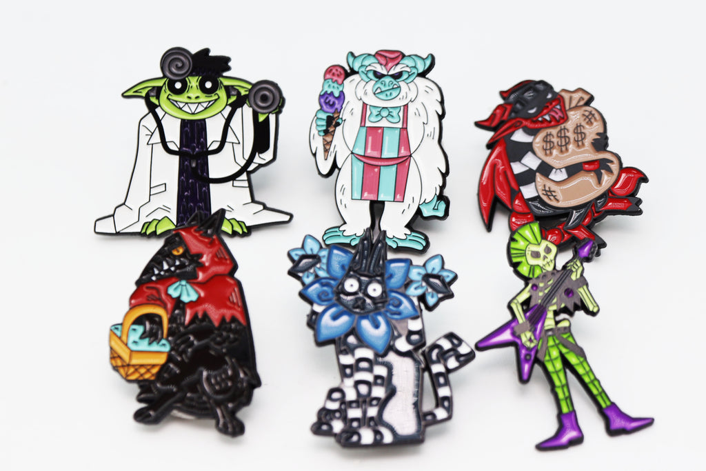 Trick or Treat 3 - Complete Set Metal Dice Foam Brain Games