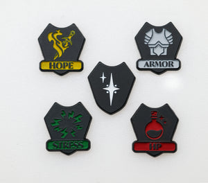 Daggerheart Player Token Set **PREORDER - RELEASES EARLY OCTOBER 2026** Special Collection Foam Brain Games